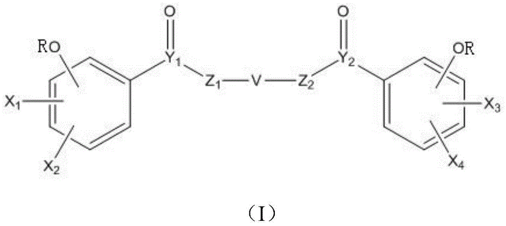 Use of bis-gallate derivatives in the preparation of medicines for treating hyperuricemia