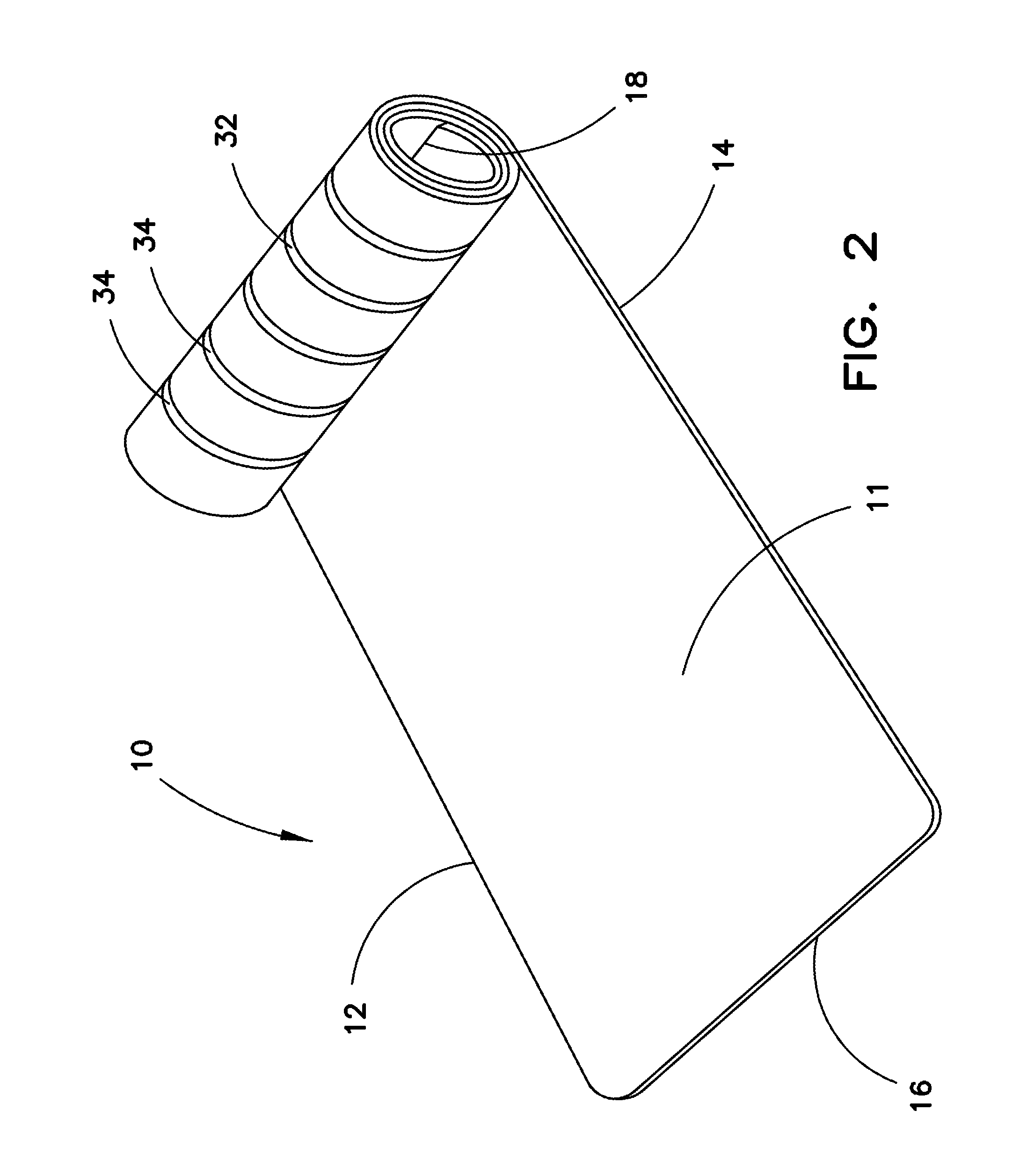 Protective mat with bottom surface having enhanced coefficient of friction