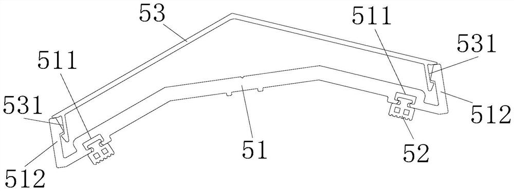 Daylighting roof waterproof structure