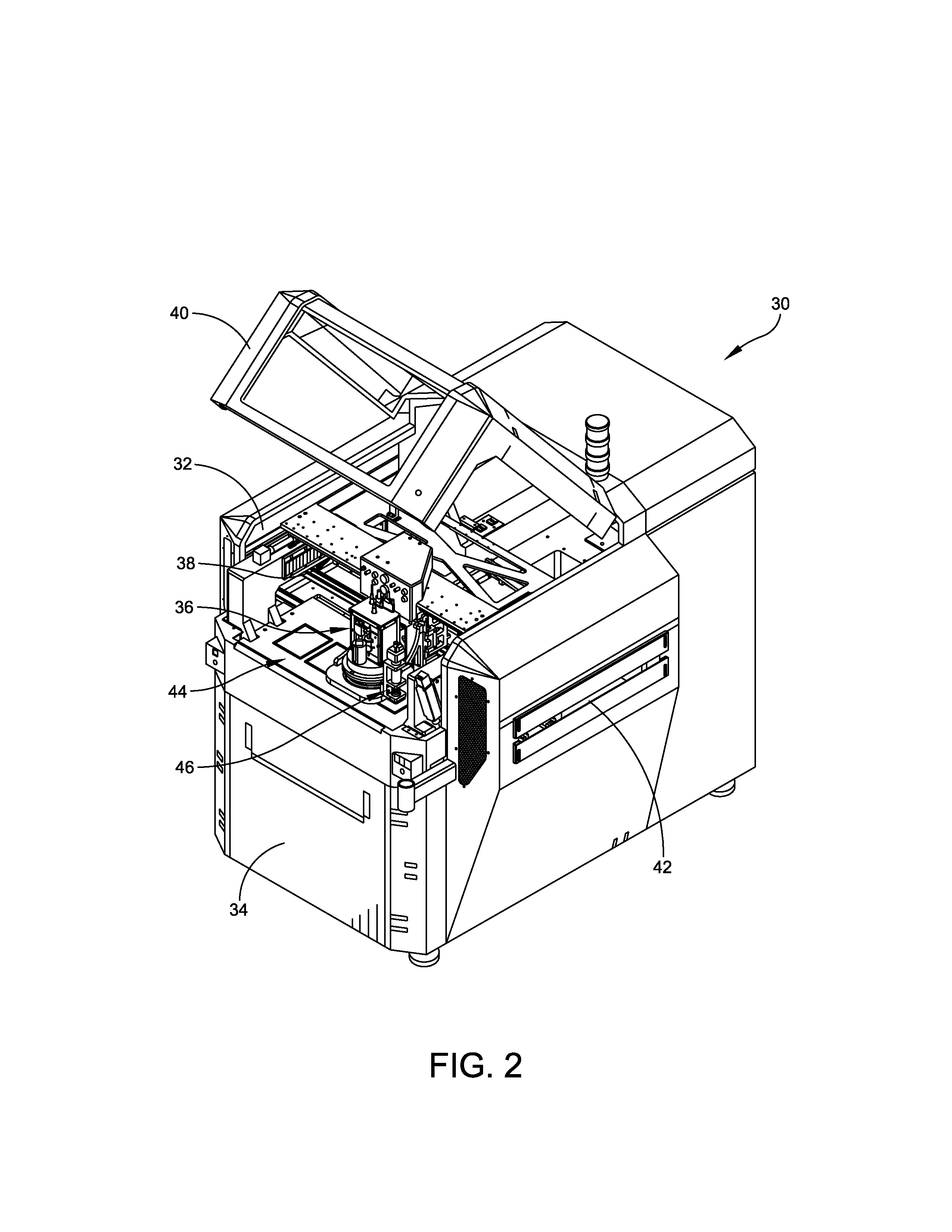 Material deposition system and method for depositing materials on a substrate