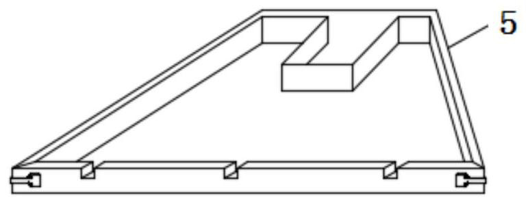 Connecting piece of sand stabilization plates and preparation method of connecting piece