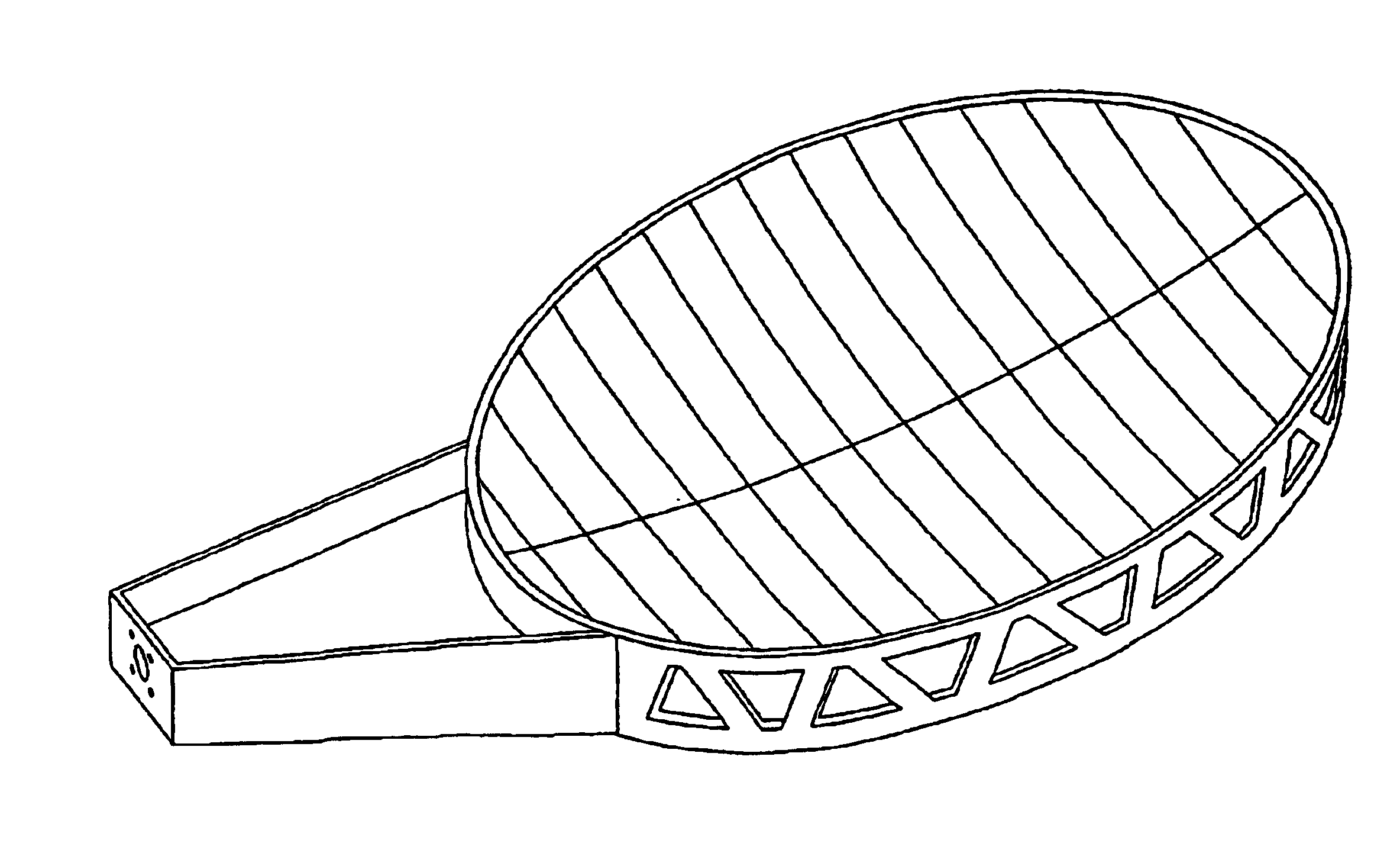 Reflector and antenna system containing reflectors