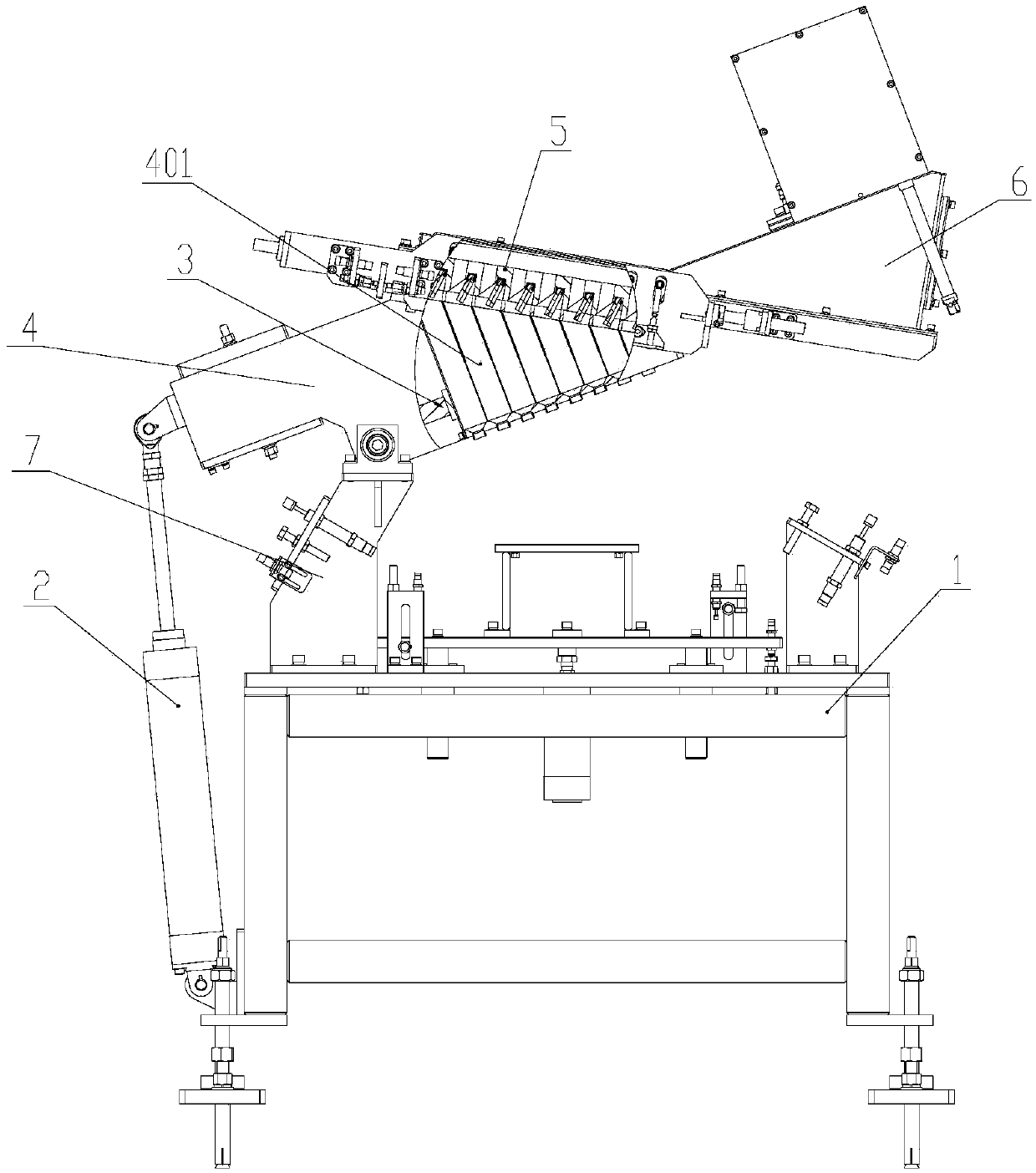 Mechanism for quantitatively putting bright beads