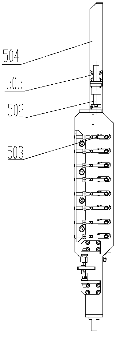 Mechanism for quantitatively putting bright beads