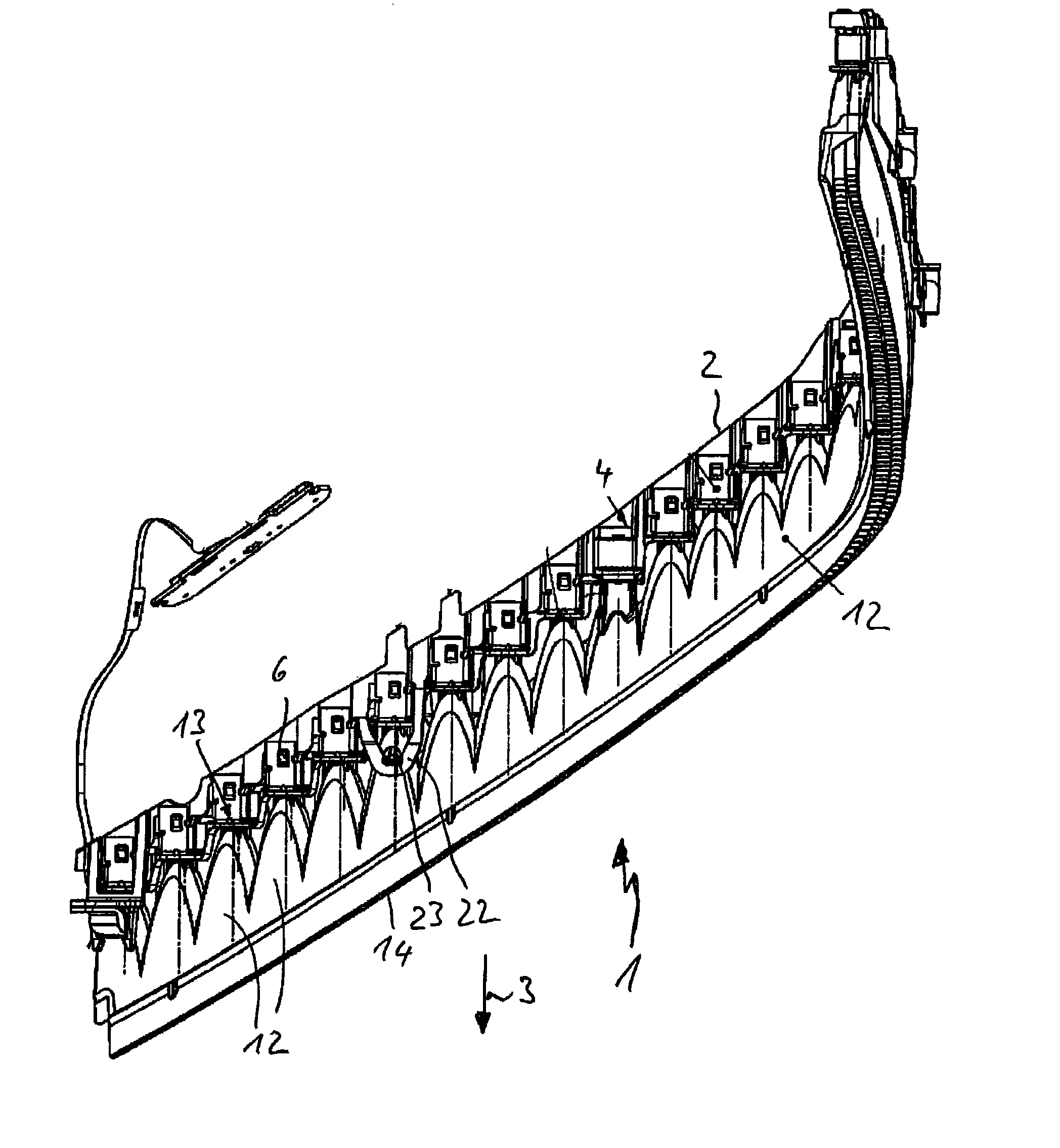 Lighting unit for vehicles and mounting method