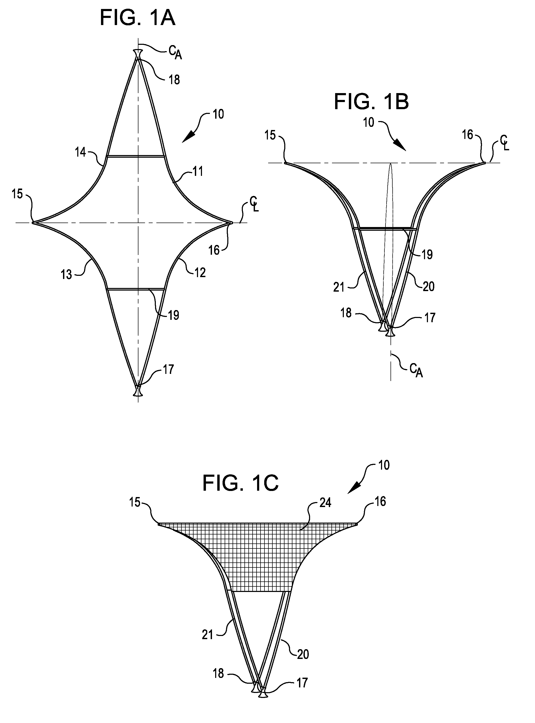 Systems and methods for supporting or occluding a physiological opening or cavity