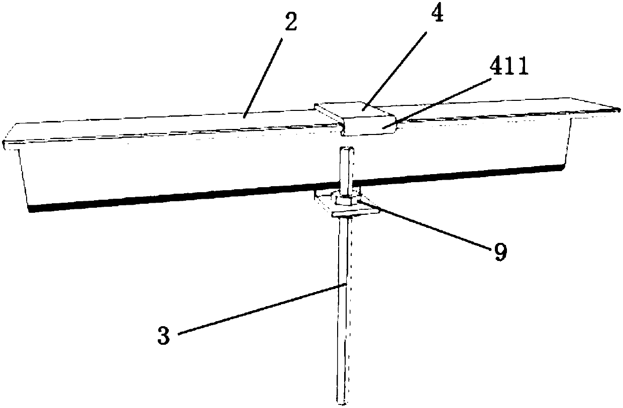Suspended-ceiling assembled steel frame transfer story