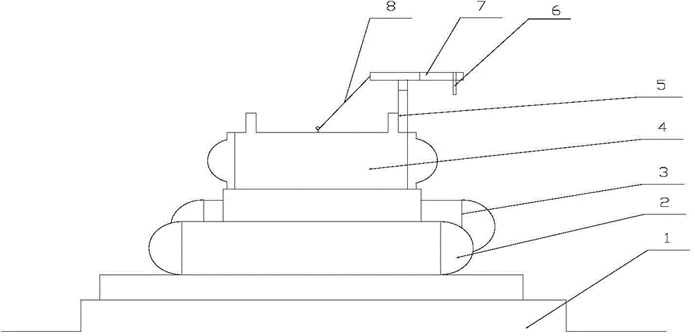 Energy-saving refrigerator maintenance lifting frame