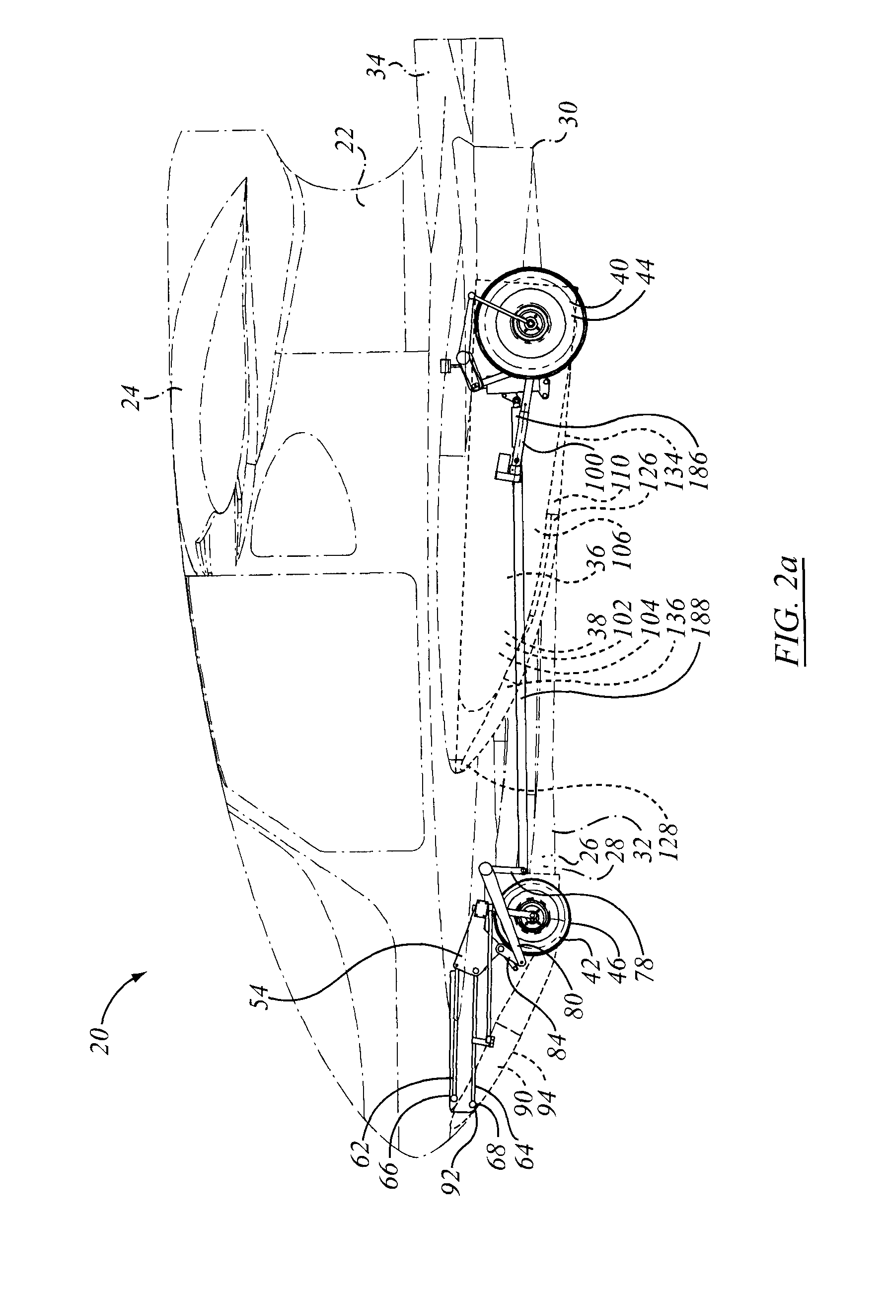 Aircraft landing gear and method