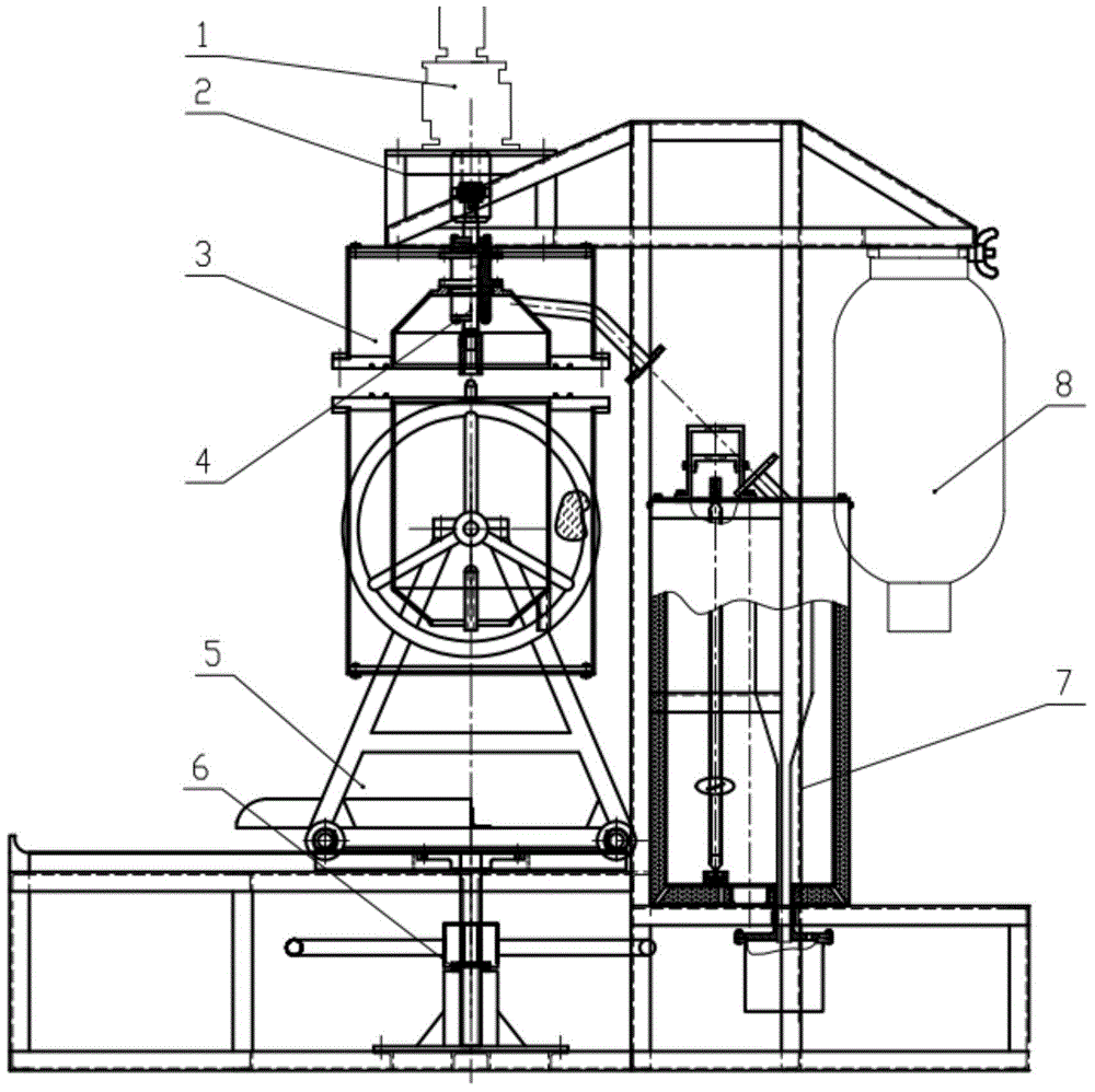 Destructive distillation testing device and destructive distillation method