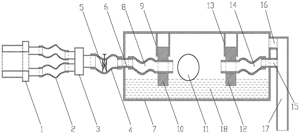 A wall-mounted air conditioner fresh air device