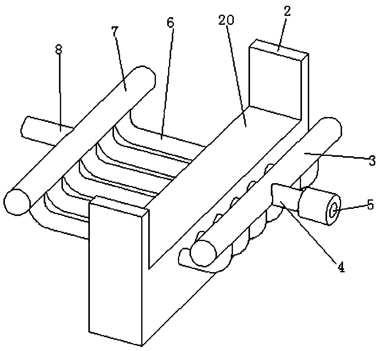 Automobile engine die casting aluminum alloy and die casting equipment thereof