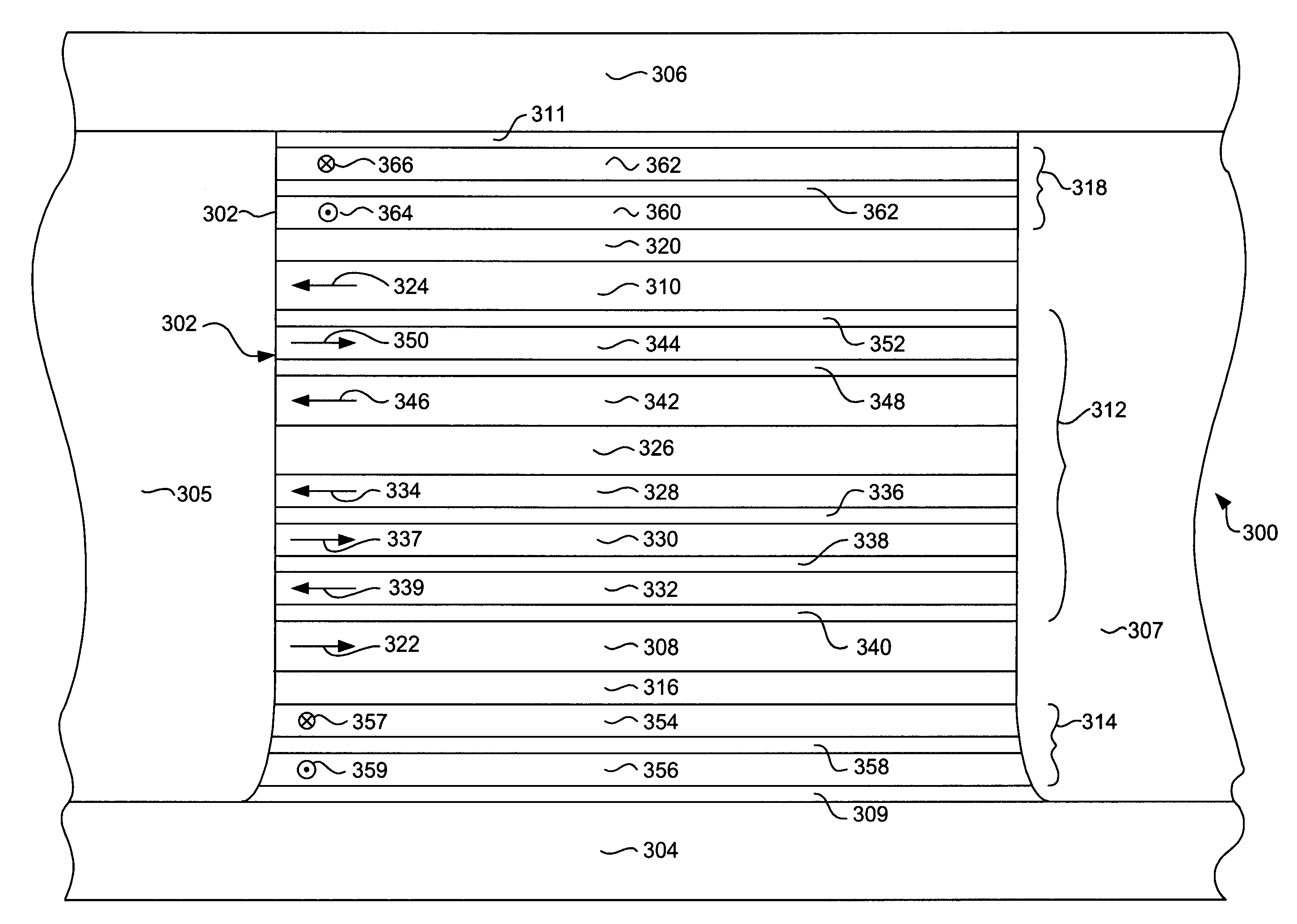 CPP differential GMR sensor having antiparallel stabilized free layers for perpendicular recording