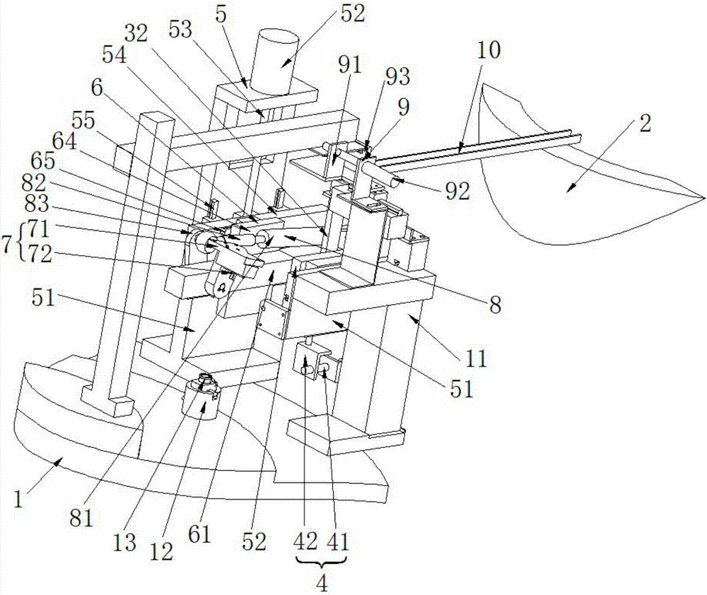 A valve stem automatic loading device