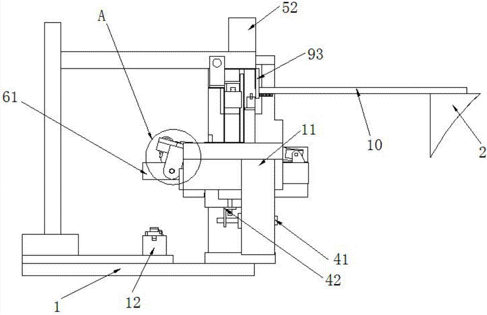 A valve stem automatic loading device