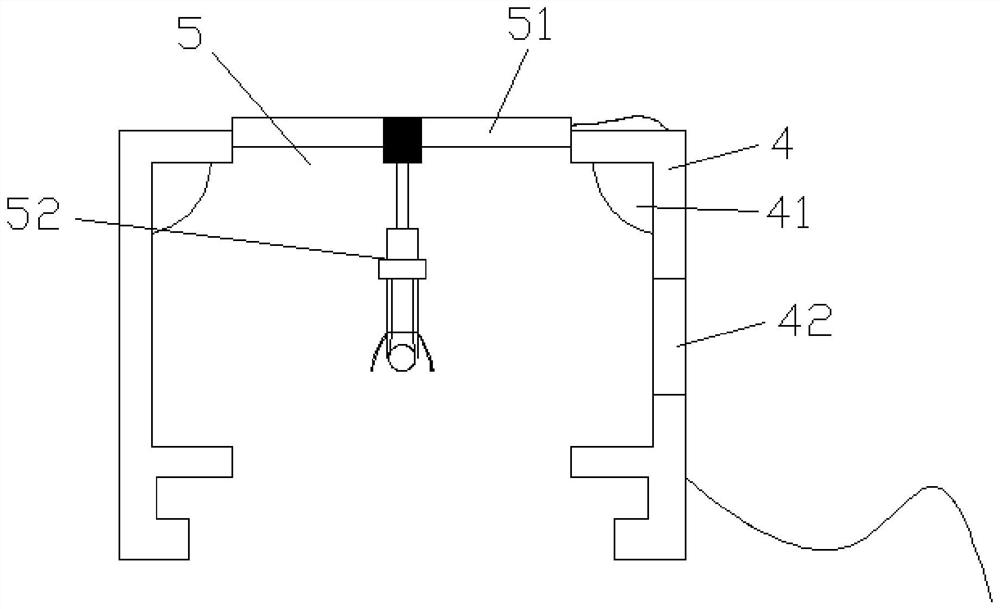 Ultrasonic department examination auxiliary device