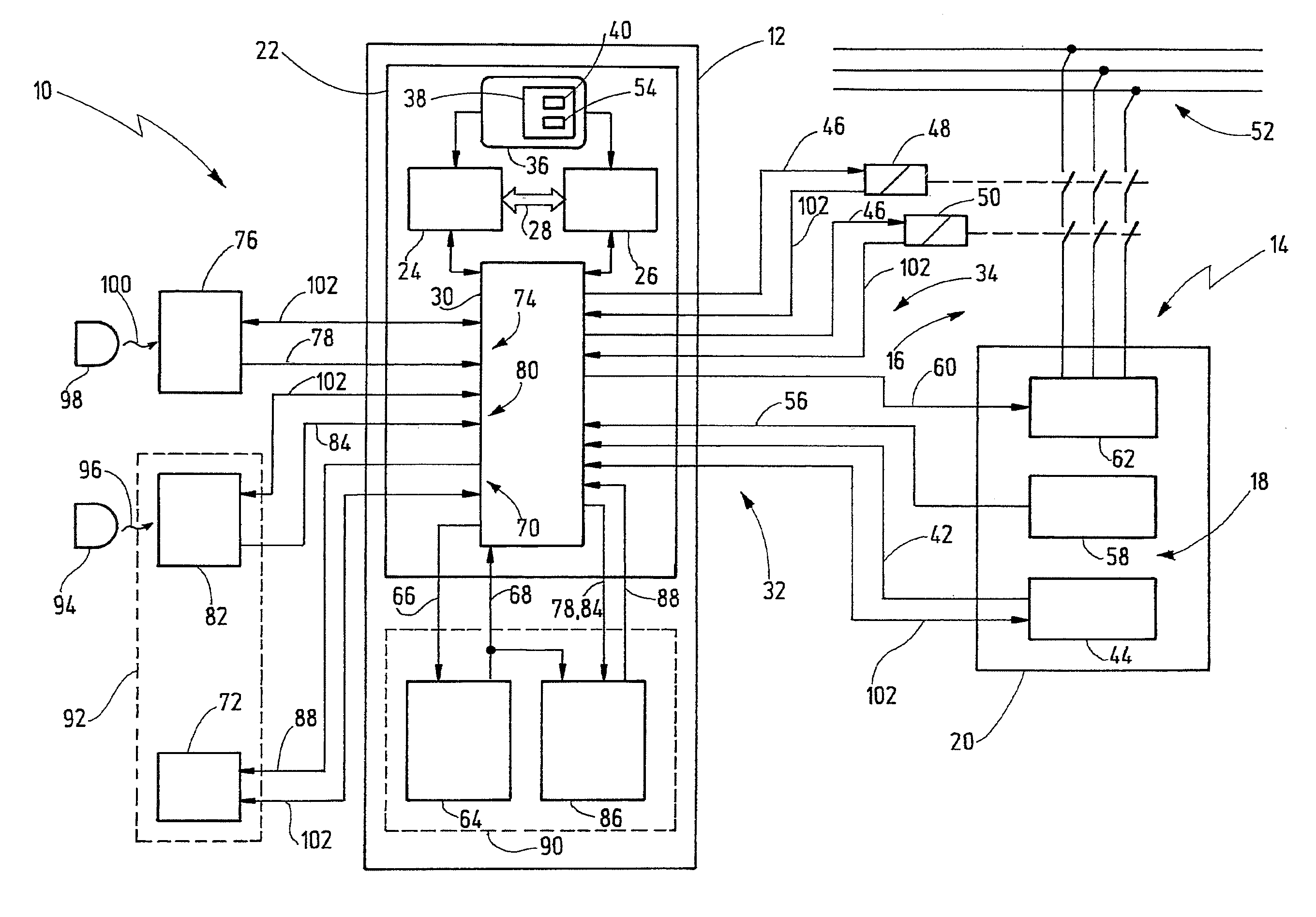 Safety controller and method for controlling an automated installation