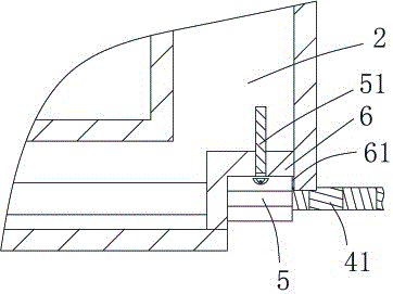 Window frame preventing dust from entering slide groove