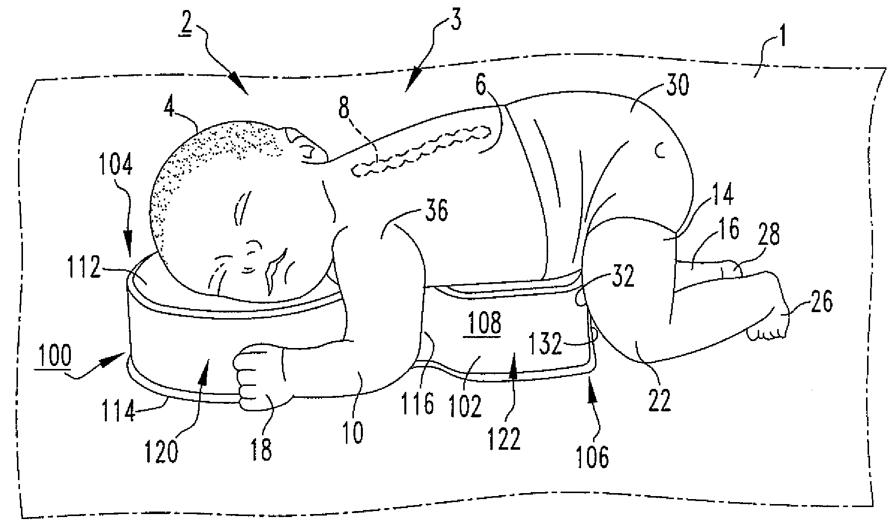 Infant Positioning System and Prone Positioning Apparatus Therefor