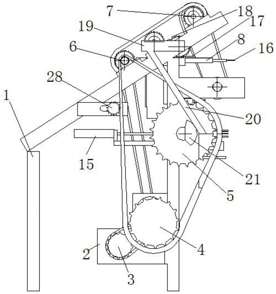 Full-automatic fried dough twist winding machine