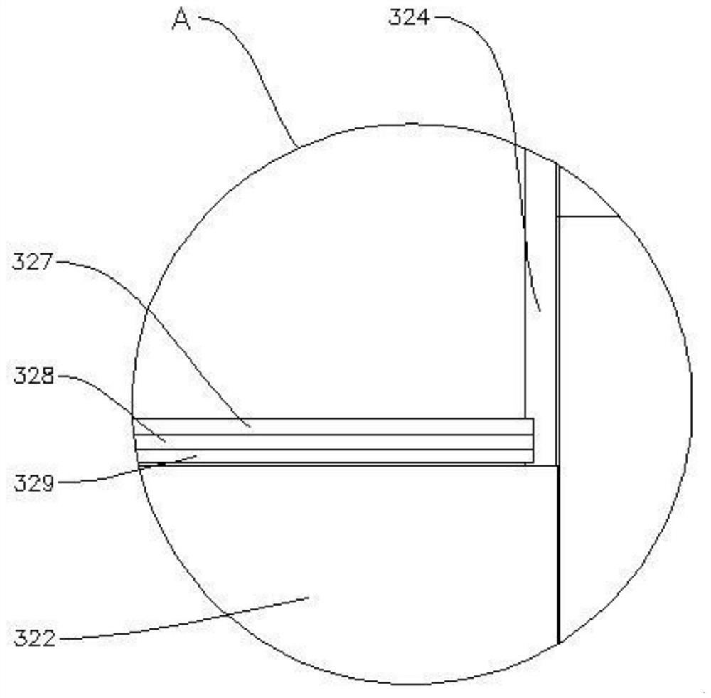 A dust suppression lighting device for rail transit engineering construction