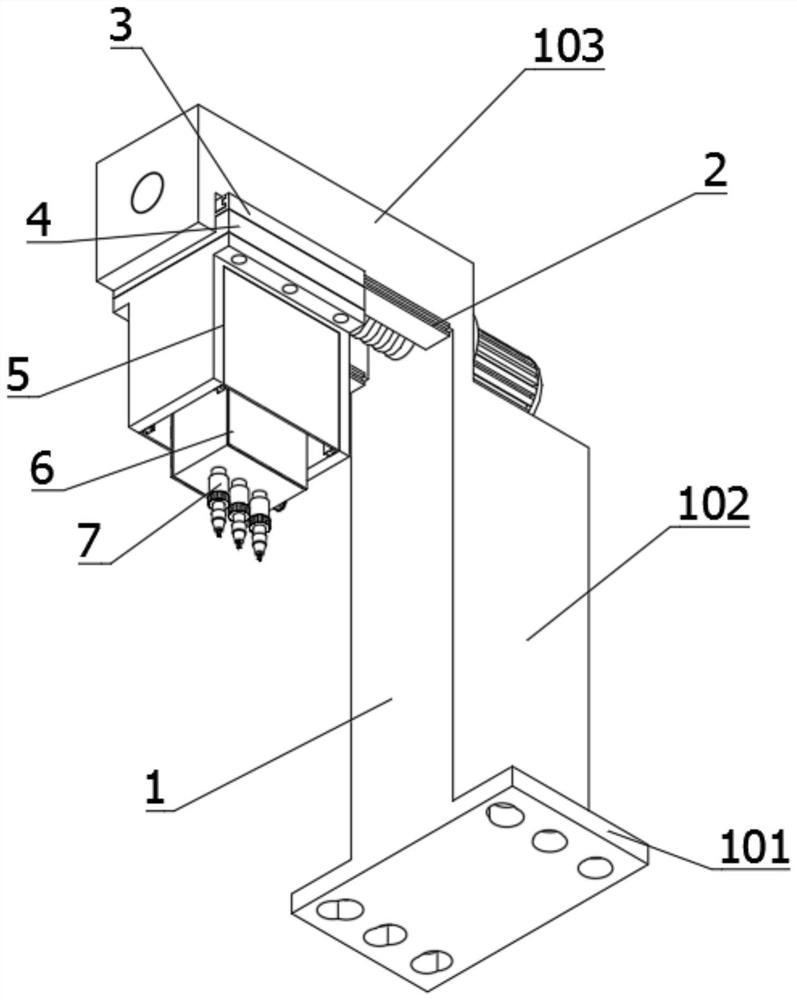 Depth-adjustable equidistant drilling machine