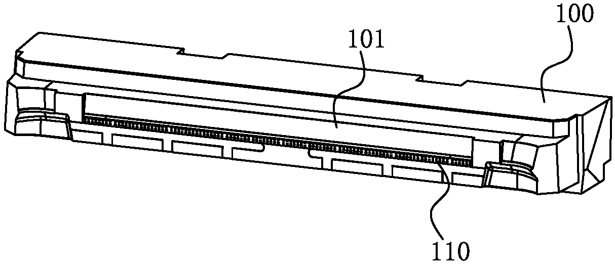 Exhaust structure of double-color mold