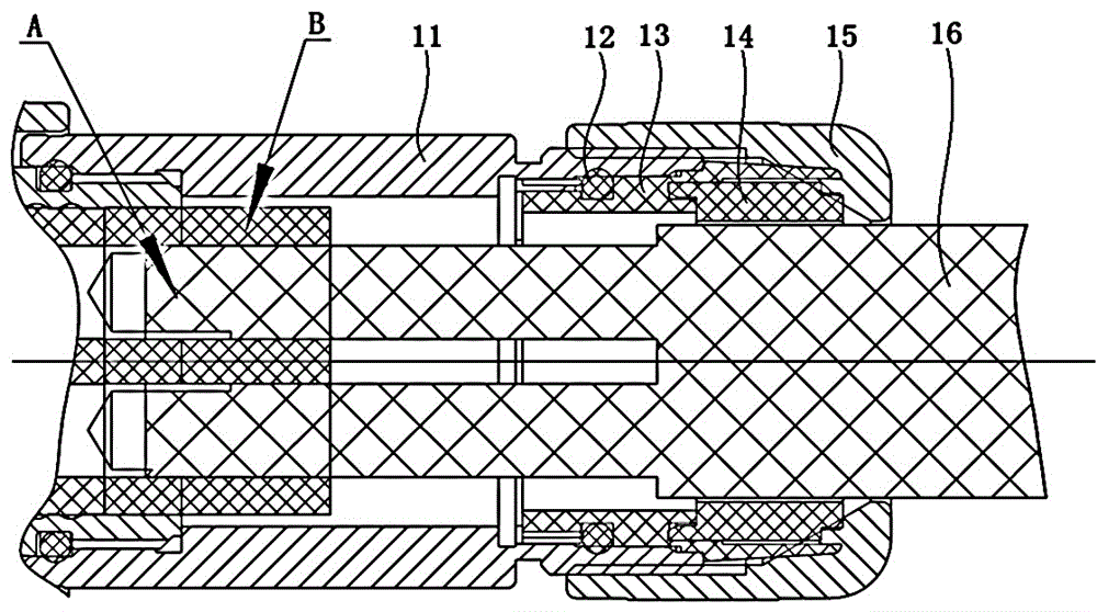 Electric connector accessory and electric connector employing same
