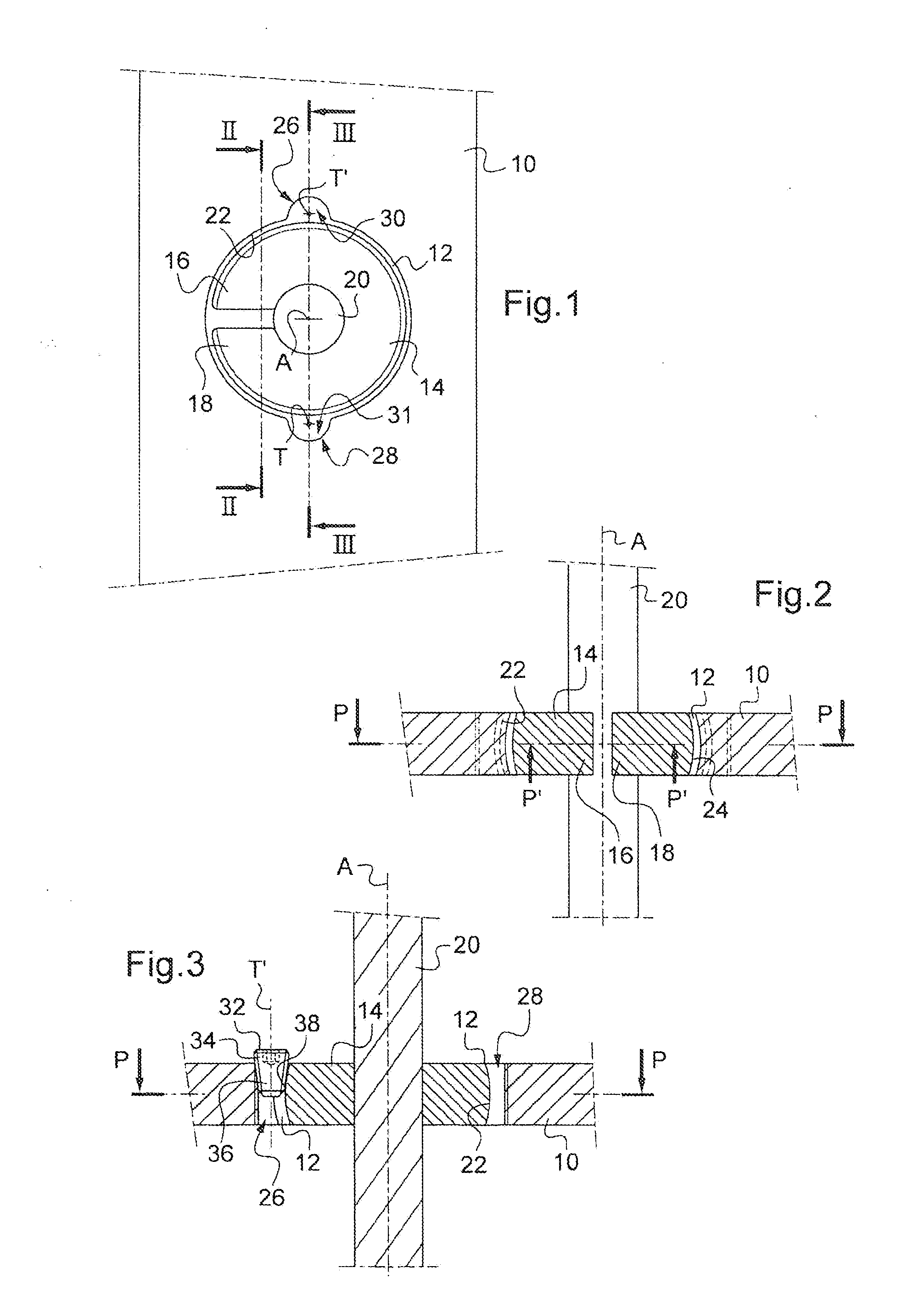 Osteosynthesis Device With Rapid Fixing Means