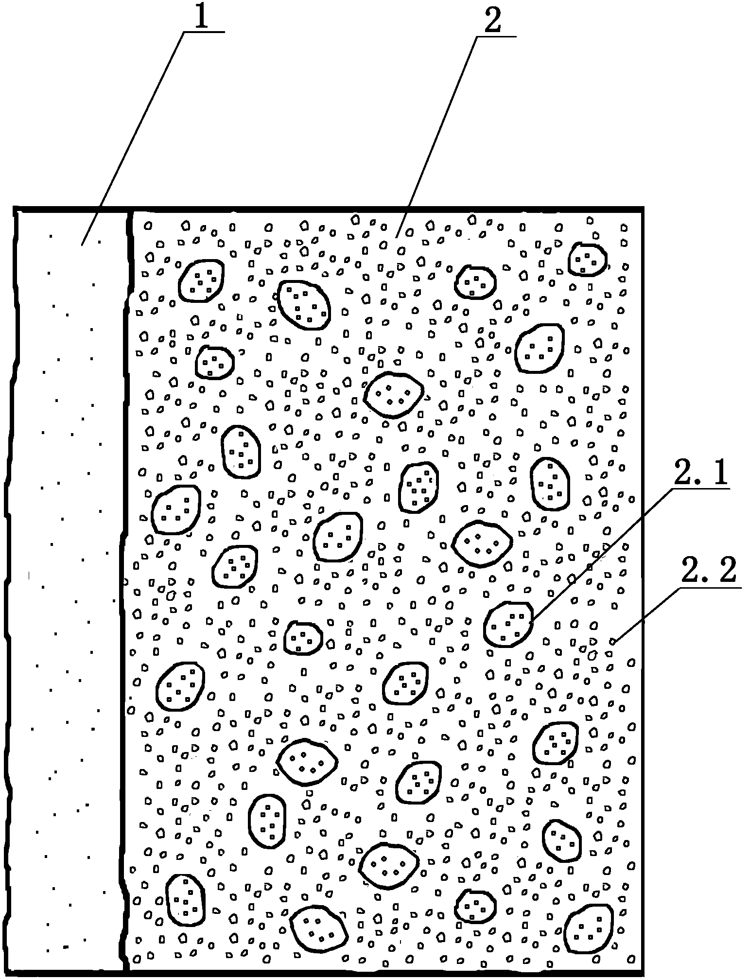 Decoration and heat preservation integrated light-weight concrete plate and production method thereof