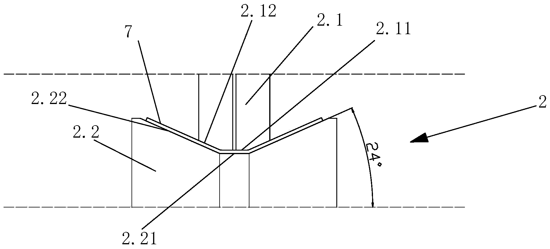 Cap-shaped steel molding system