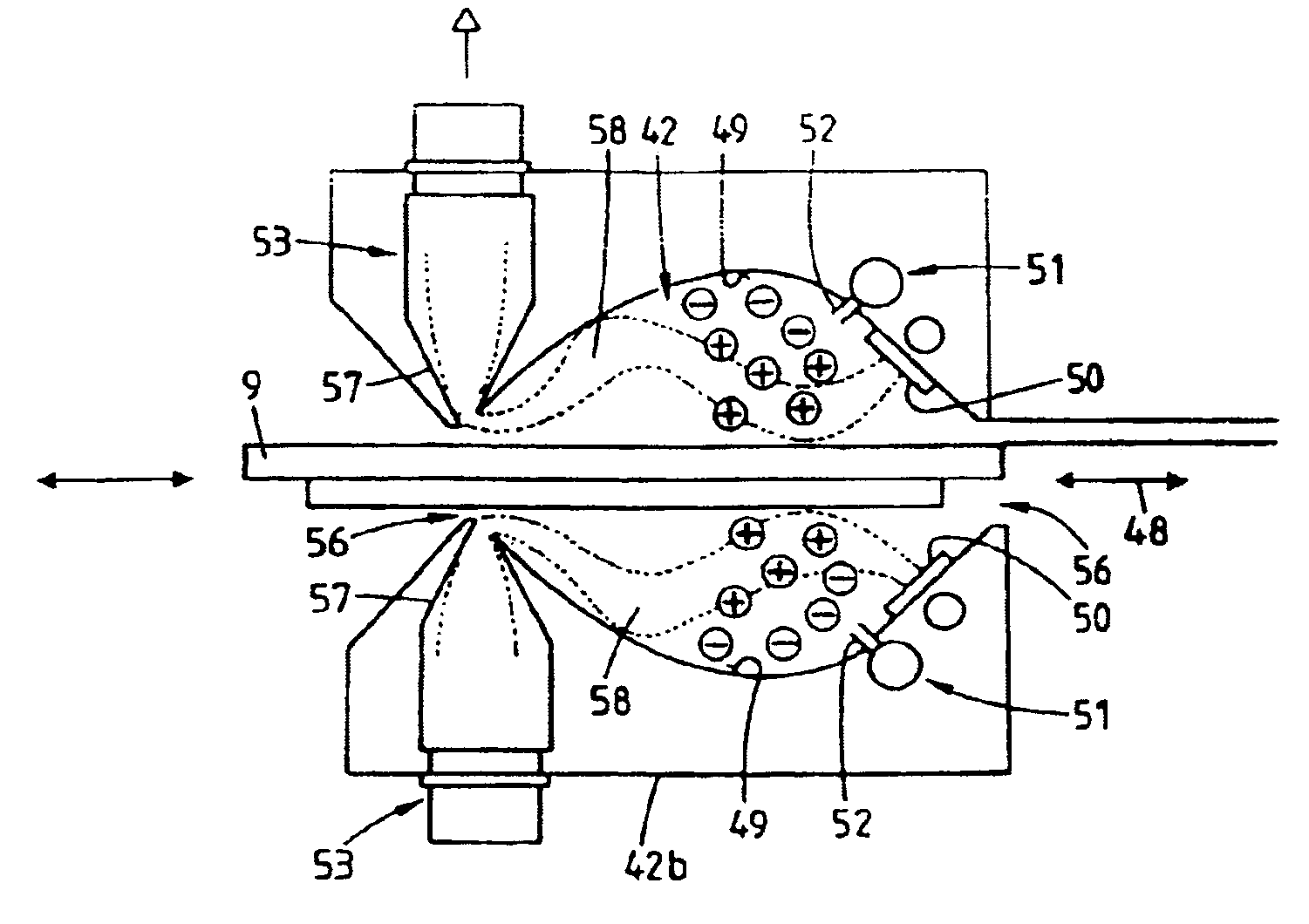Device and method for cleaning articles used in the production of semiconductor components