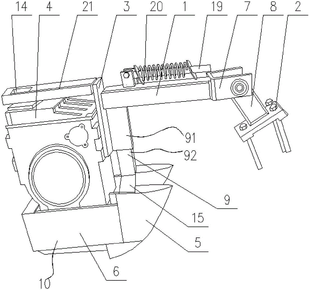 Accurate hill-seeding furrow opener for seeding machine