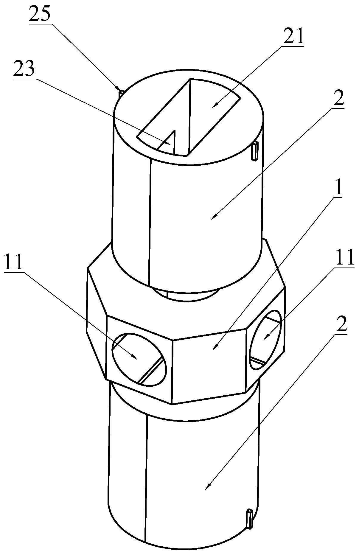 Multifunctional embedded part and multifunctional embedded component