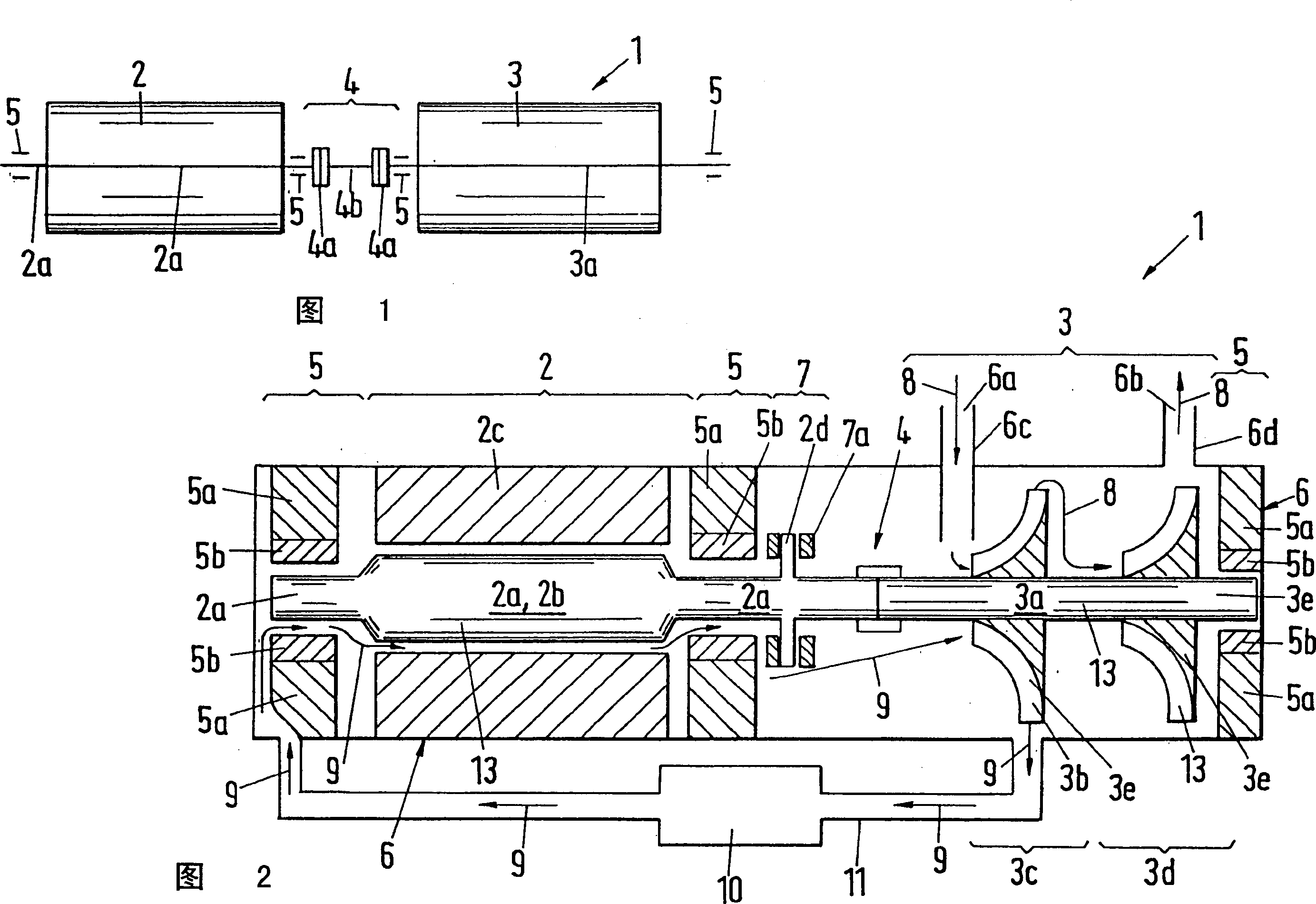 Turbo-compressor device