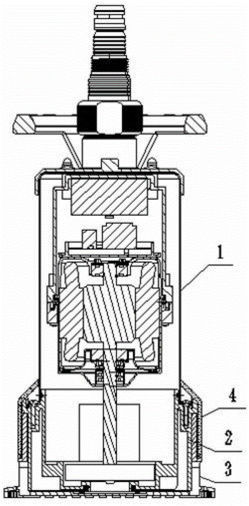 A water pump vacuum auxiliary device