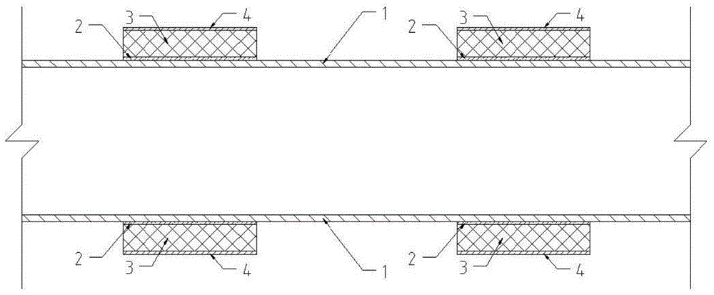 Device for lateral displacement control during global buckling of submarine pipelines