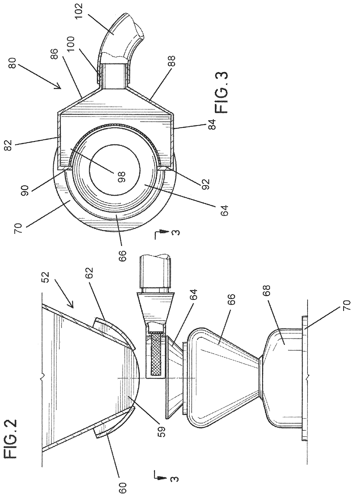 Airborne dust mitigation system