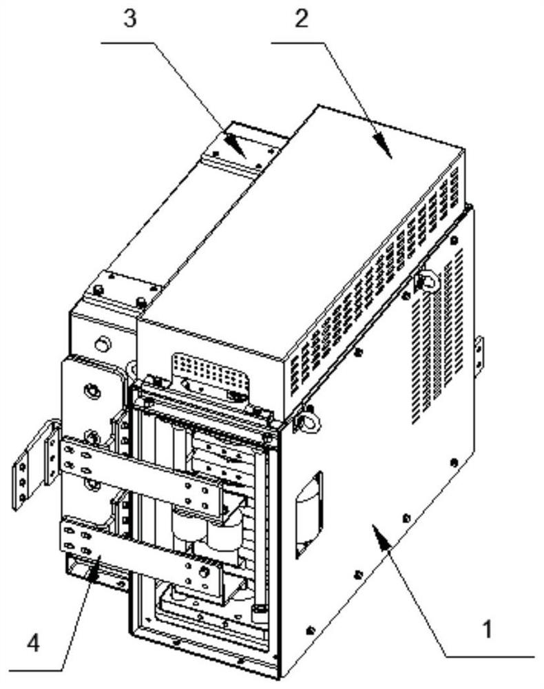 Water-cooling high-power full-bridge unit based on crimping type IGCT