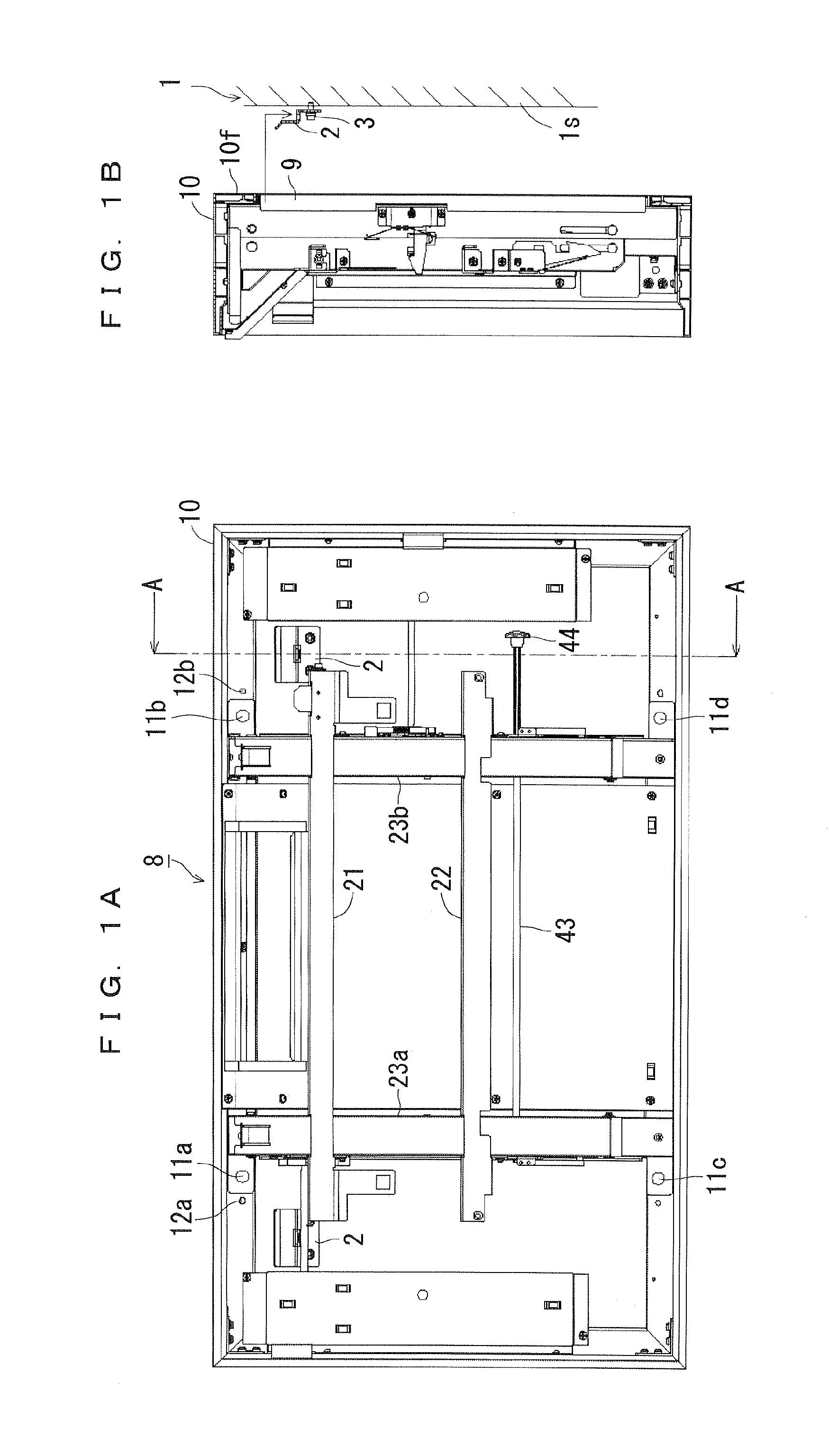 Wall-mounted attaching apparatus