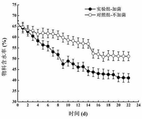 Organic solid waste high-temperature aerobic composting strain and application thereof