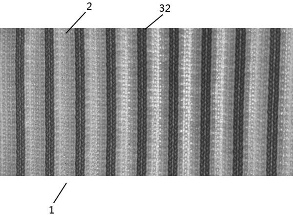 Hollow staggered double-jacquard sandwich screen cloth and manufacturing method thereof