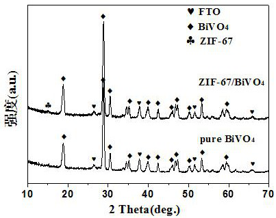 Preparation of a zif-67/bismuth vanadate composite and its application as a photoanode material