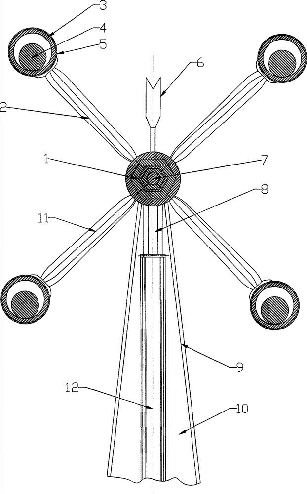 Solar wind-driven generator