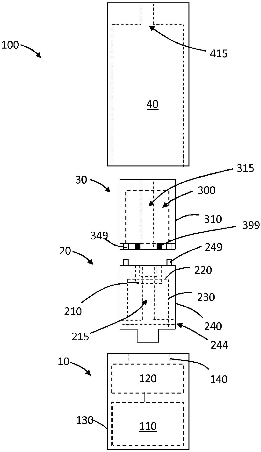 Airflow in aerosol generating system with mouthpiece