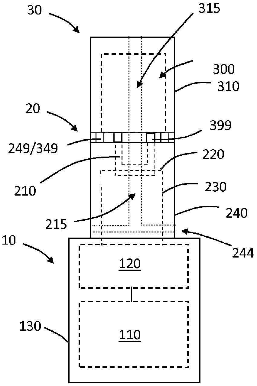 Airflow in aerosol generating system with mouthpiece