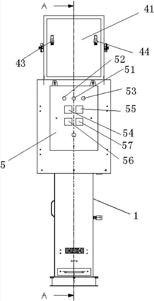 A double-line drying combustion tower and its combustion method