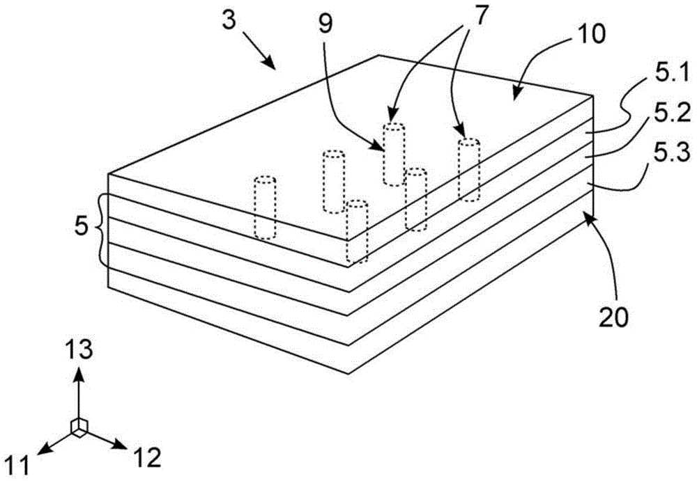 Vehicle component comprising sandwich structure