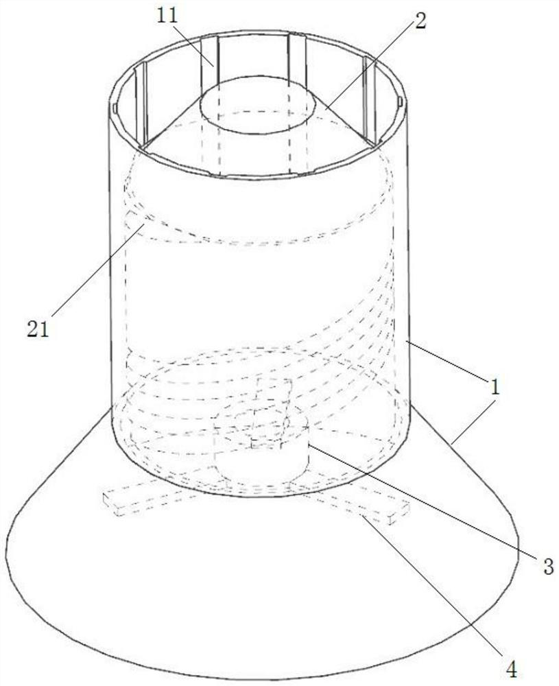 Construction process for shaping needle-sheet-shaped gravel