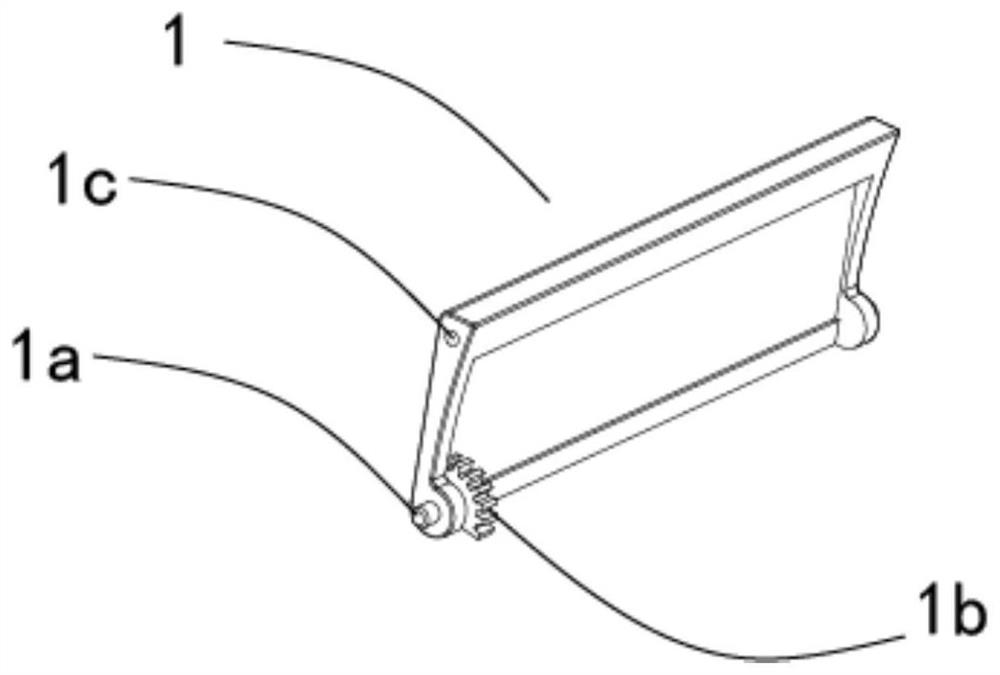 Instrument with double-layer linkage flip cover